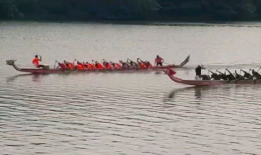 划龙舟比赛视频,视频回顾精彩瞬间